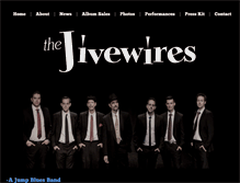 Tablet Screenshot of jivewires.com